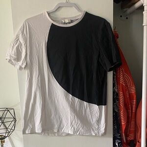 COS color bock T-shirt